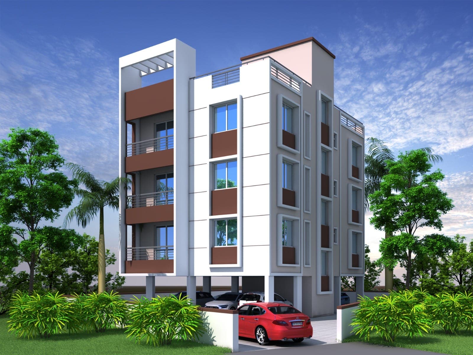 Hillside Apartment Complex